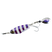 Purple-Blue Luminous Zebra