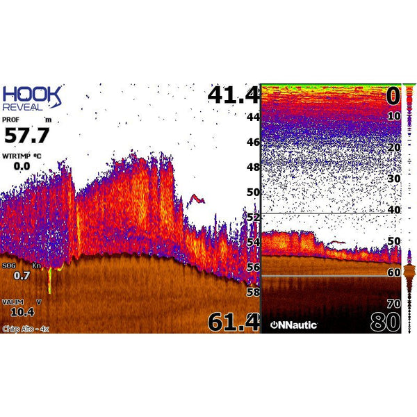 HOOK Reveal 5 with 50/200 HDI transducer &amp; basemap