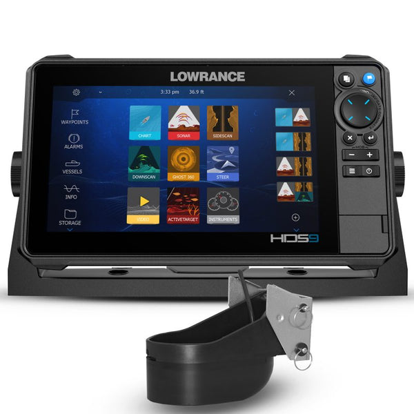 Lowrance HDS 12 Live Sonar with Airmar CHIRP 1kw TM185M Transducer