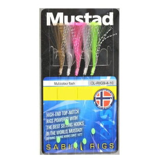 Señuelo Sabiki Mustad Flash Rig MultiColor // 4, 6