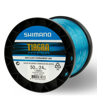 Shimano Tiagra Hyper Troll IGFA Thread 1000m Clear Blue