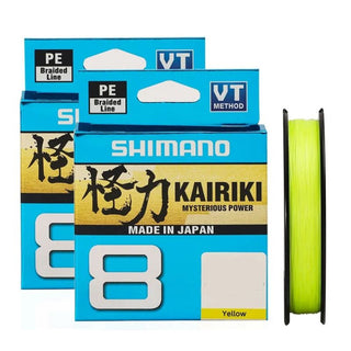 Comprar yellow Trenzado Shimano Kairiki X8 // 0.06mm, 0.10mm, 0.13mm, 0.16mm, 0.19mm, 0.20mm, 0.21mm, 0.23mm, 0.28mm, 0.35mm, 0.42mm / 300m